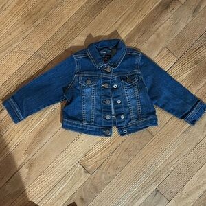 GIRLS The Childrens Place 1989 Jean Jacket size 12-18m
